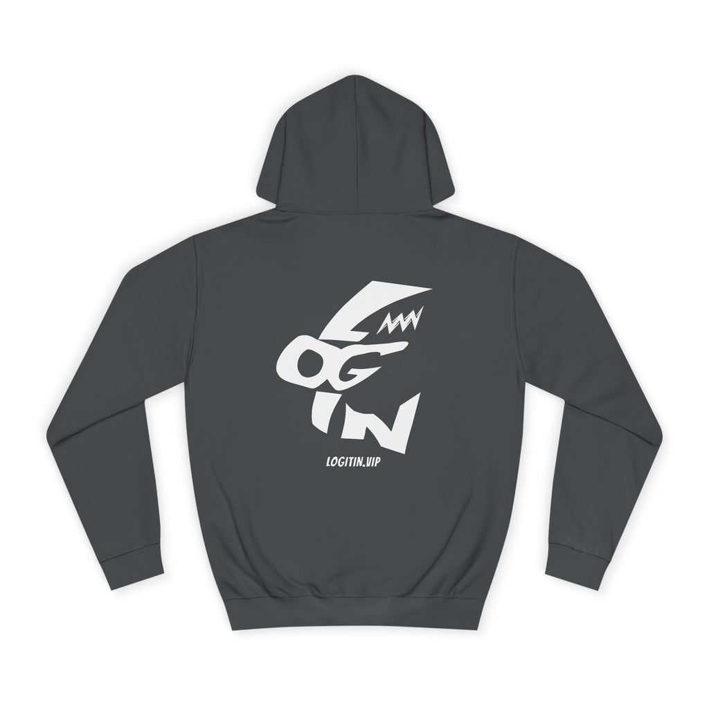 Minimalist Unisex Login Hoodie - Cozy Essential for Everyday Wear