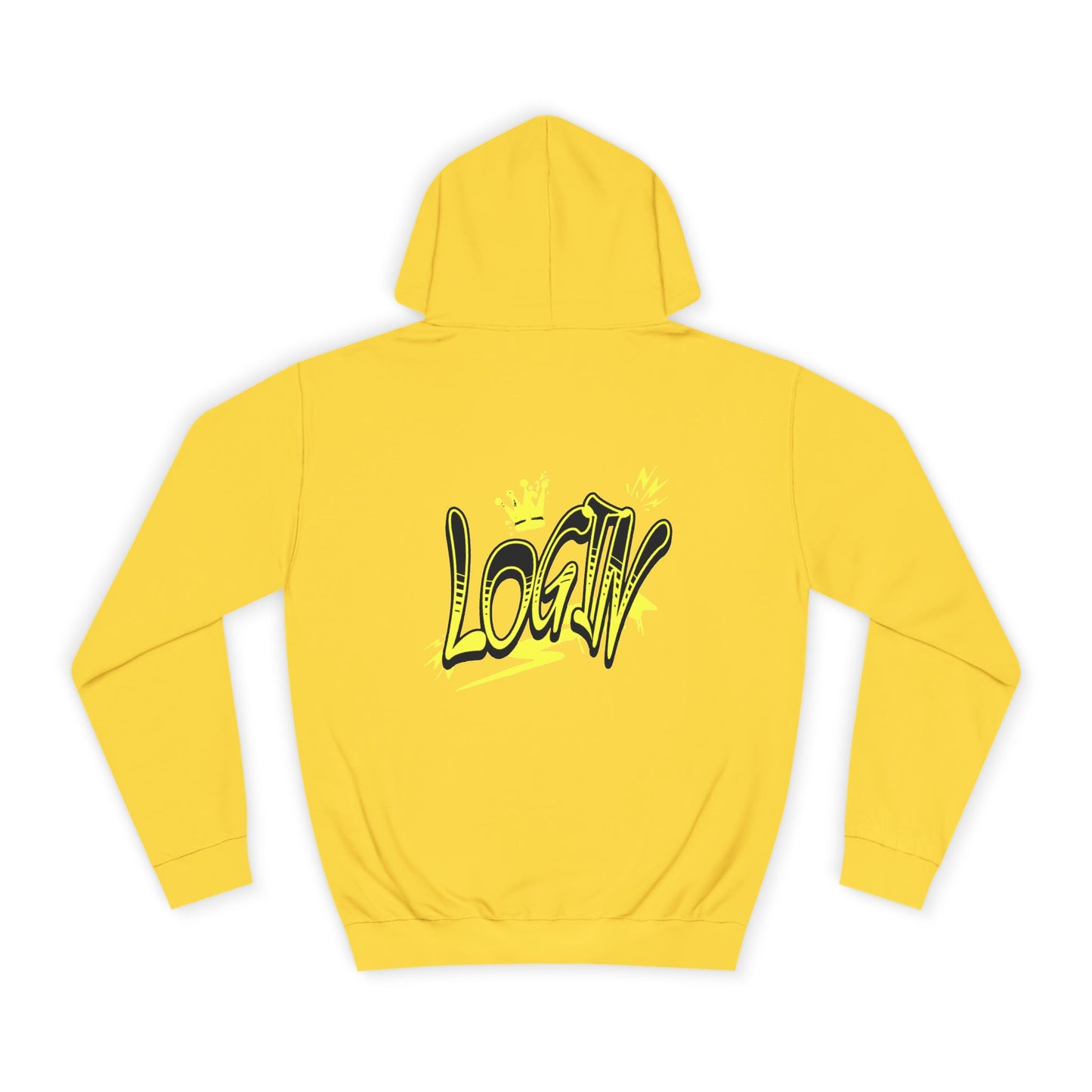 Unisex Hoodie - Bold 'LOGIN' Graphic