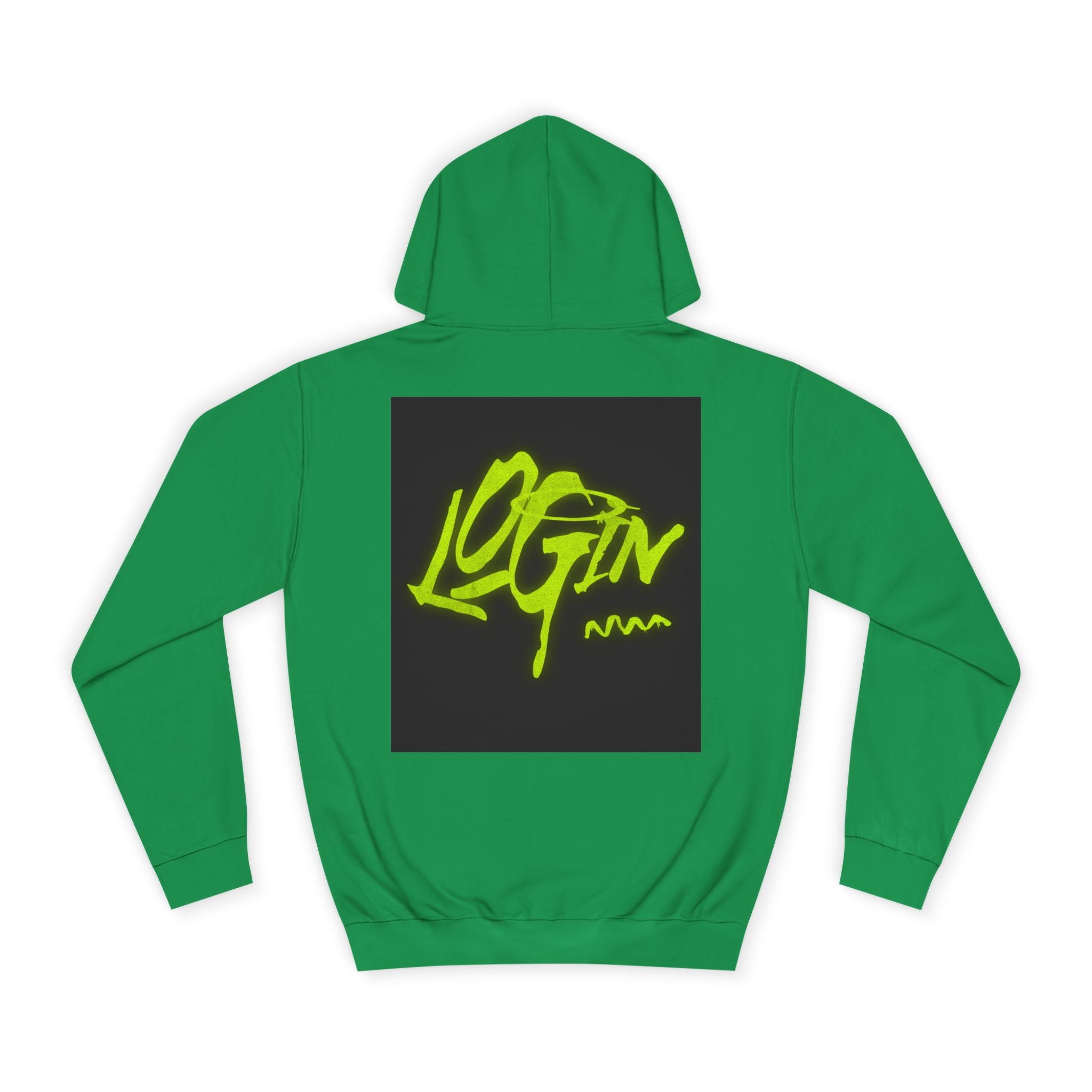 Trendy Unisex Hoodie - 'LOGIN' Graphic Design