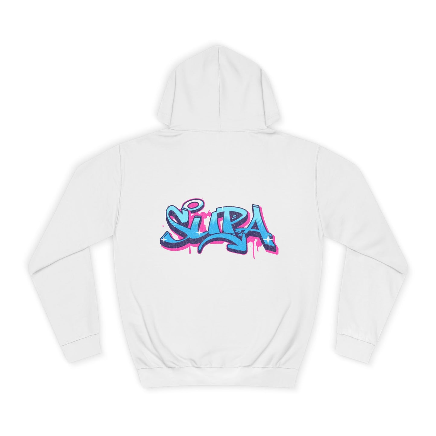 Unisex Hoodie with Colorful Graffiti Design - Casual Streetwear, Custom Apparel, Gift, Everyday Wear, Cozy Layering