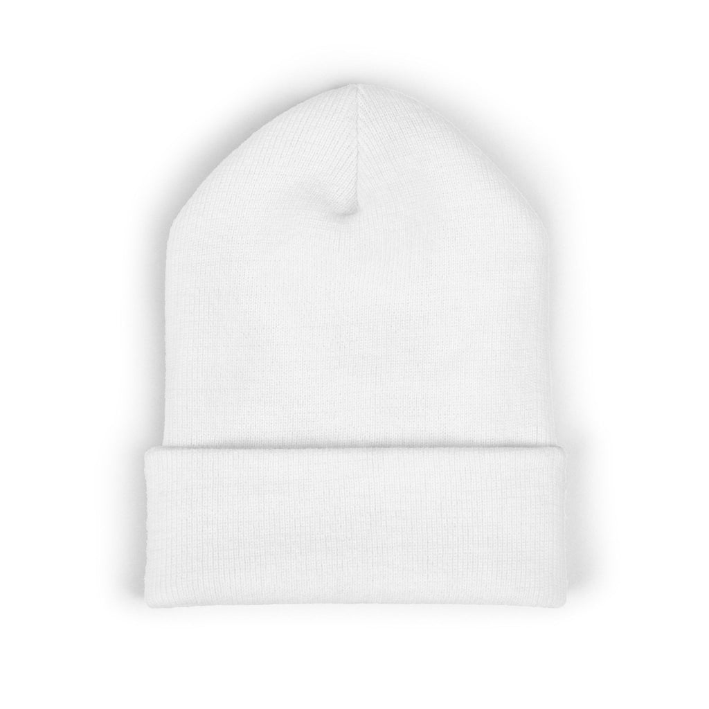 Embroidered "Tell em log it in Cuffed Beanie — Cozy Winter Hat