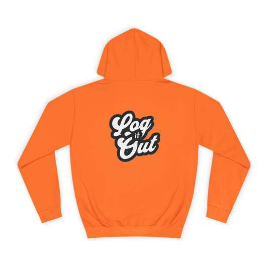 Unisex Hoodie with 'Log It Out' Design - Perfect for Casual Wear, Gifts, Trendy Life, Comfy Hooded