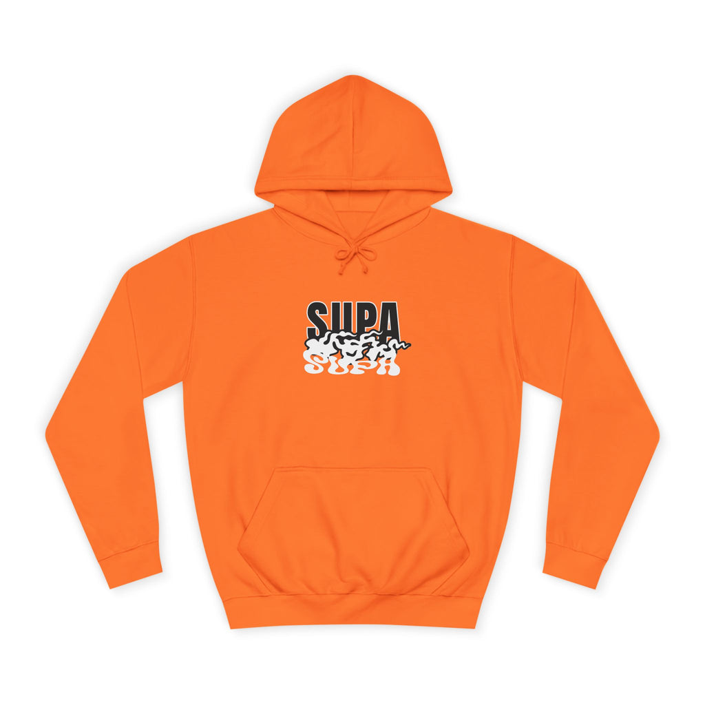 Trendy Unisex Hoodie with 'SUPA' Design | Casual Wear, Apparel, Street Style, Gift, Cozy Fashion
