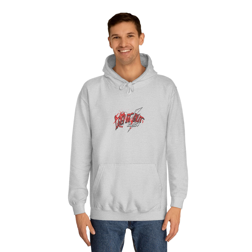Trendy Log it out Hoodie, Graphic Sweatshirt, Unisex Casual Wear, Stylish Streetwear, Great for Gift Giving