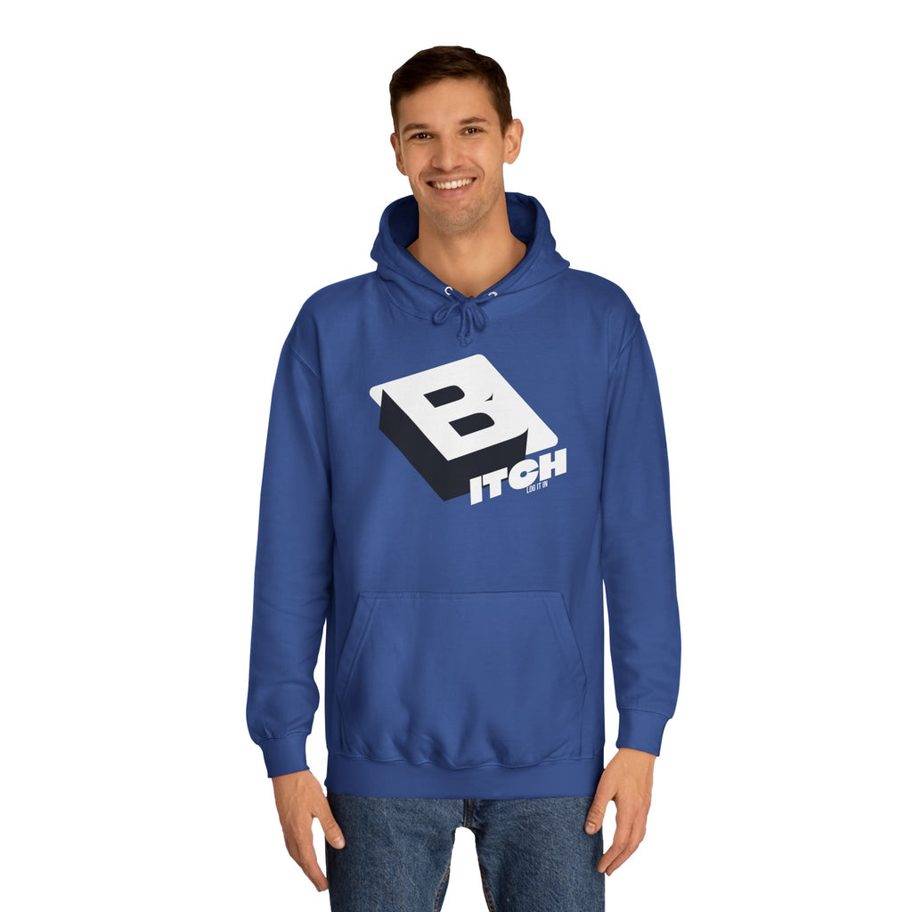 Unisex Hoodie with Bold Logo Design