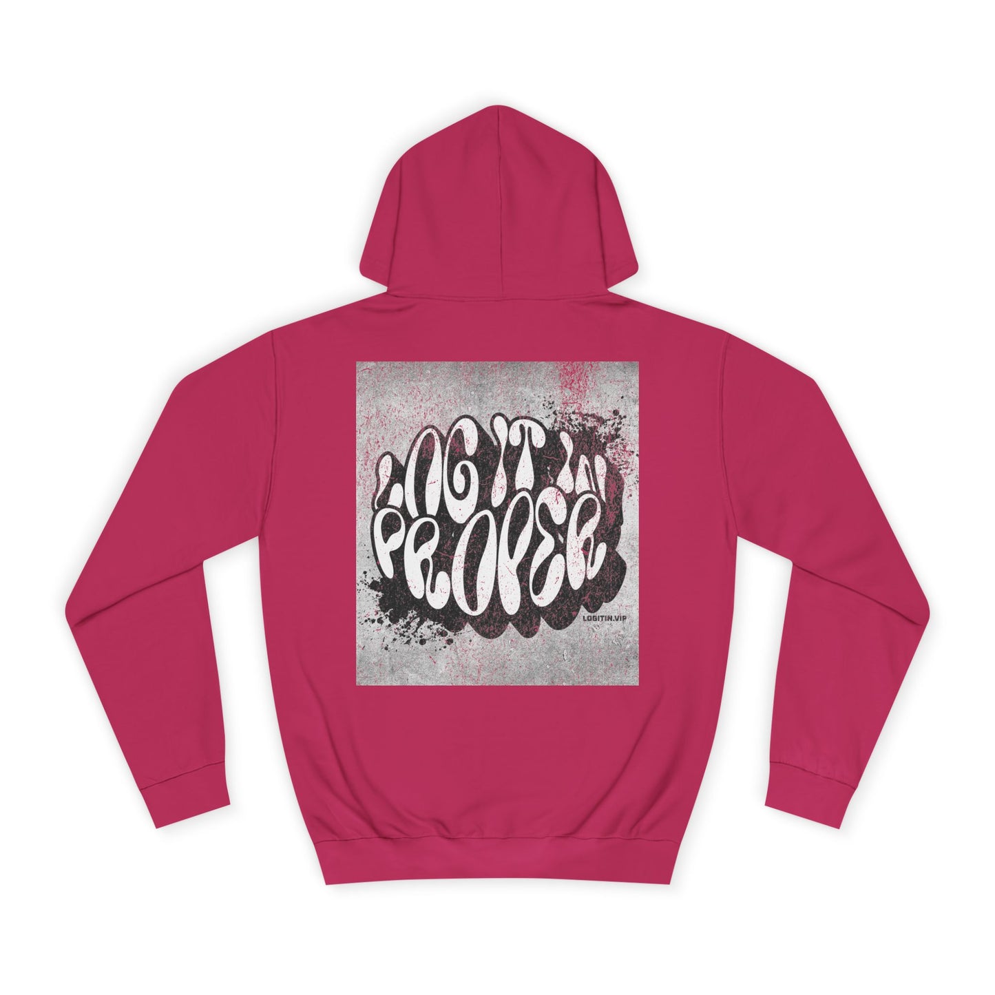 Unisex Hoodie with Inspirational Design | Cozy Sweatshirt, Graduation Gift, Campus Wear, Casual Outfit