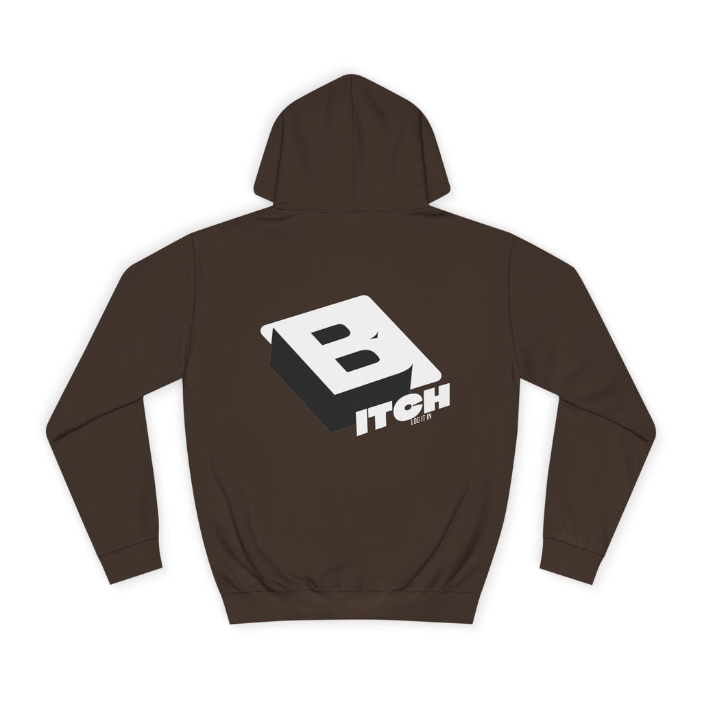 Unisex Hoodie with Bold Logo Design