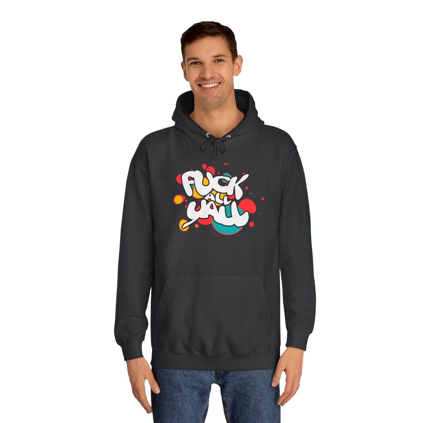 Unisex Hoodie - Bold Graffiti Design | Street Style