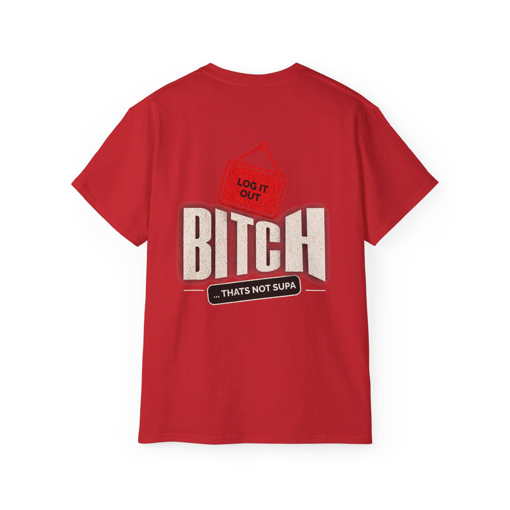 Graphic Tee —  (Log It Out)" Vintage Sign Shirt