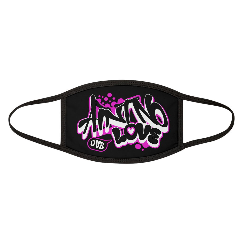 Face Mask — Pink Graffiti "No Love" Reusable Fashion Mask