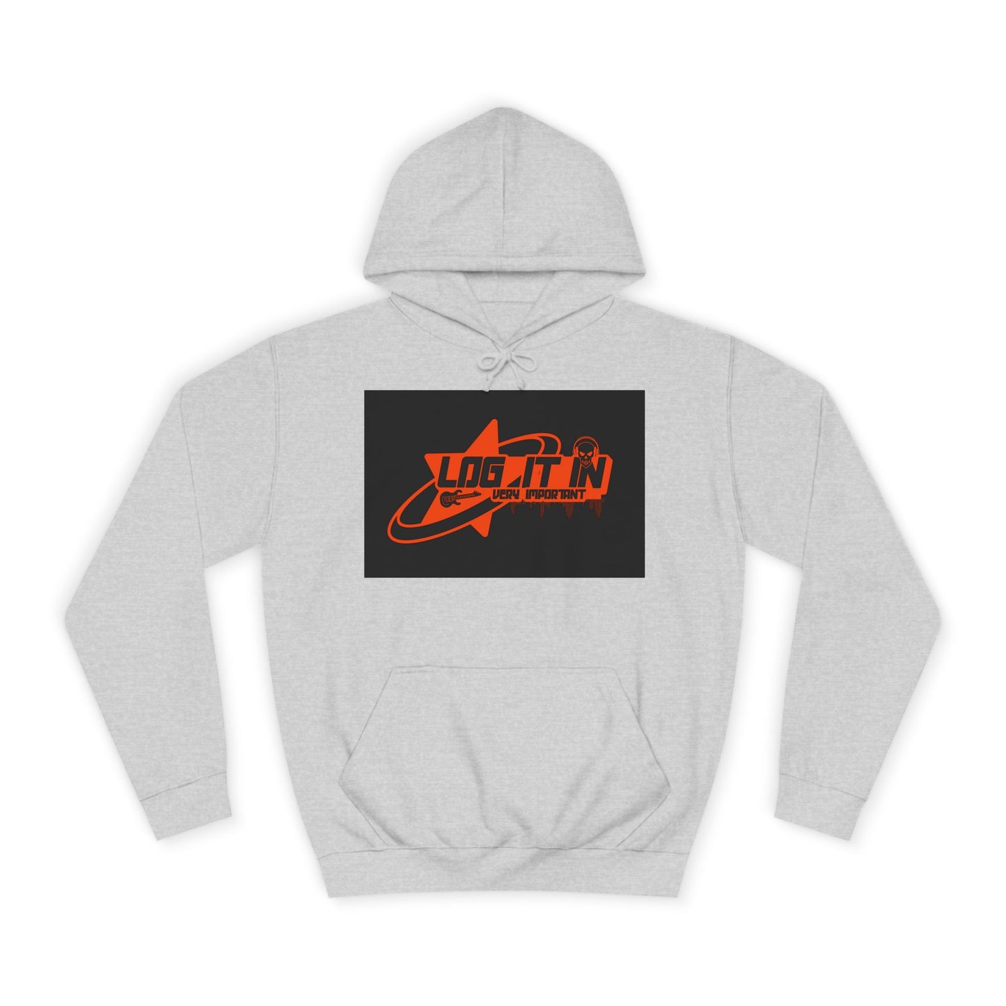 Unisex Log it in Hoodie, Casual trendy Wear, Gift, Graphic Hoodie, perfect fit Hoodie