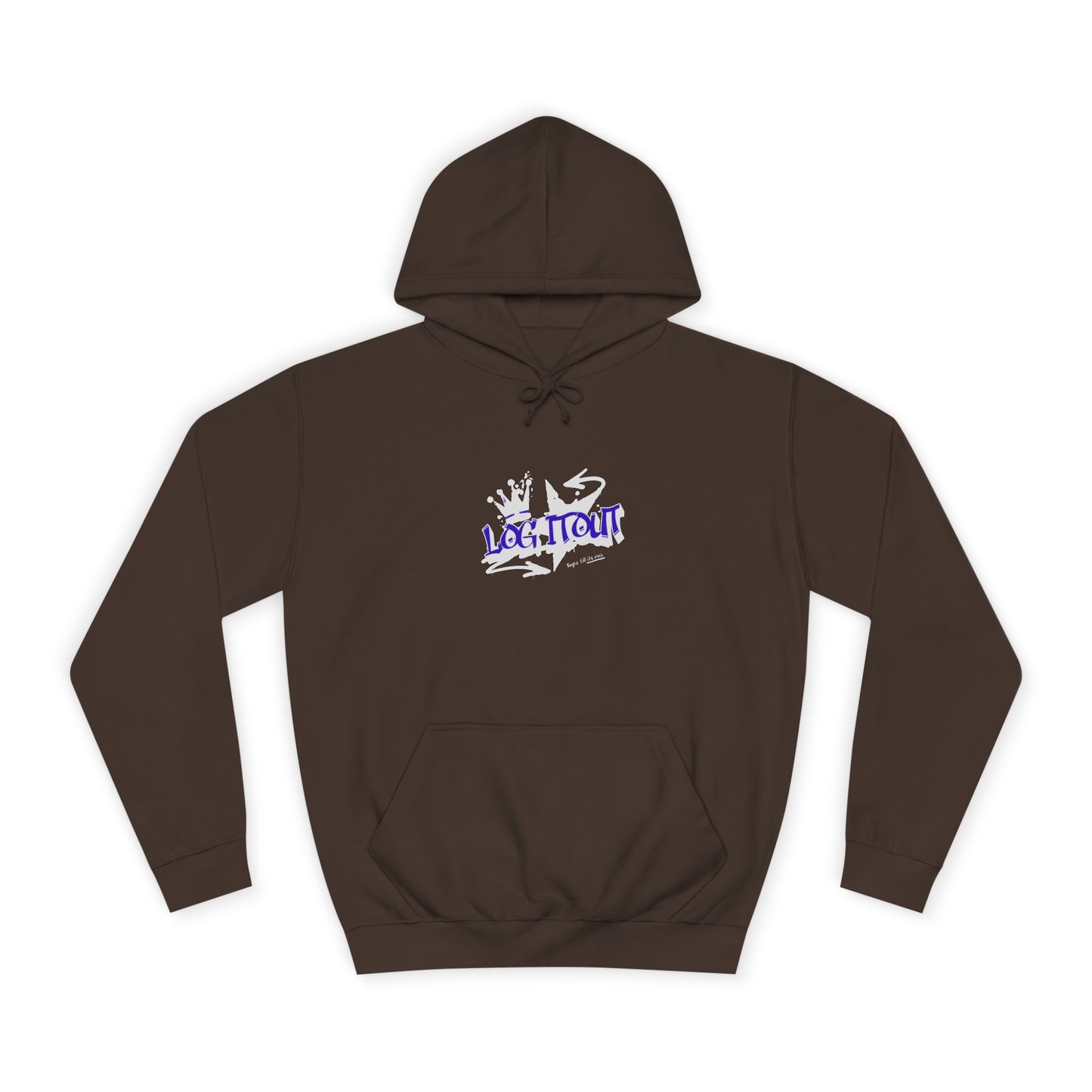 Casual Log it in Hoodie, Unisex Apparel, Trendy Wear, Cozy Street Style, Ideal Gift, Comfortable Fashion