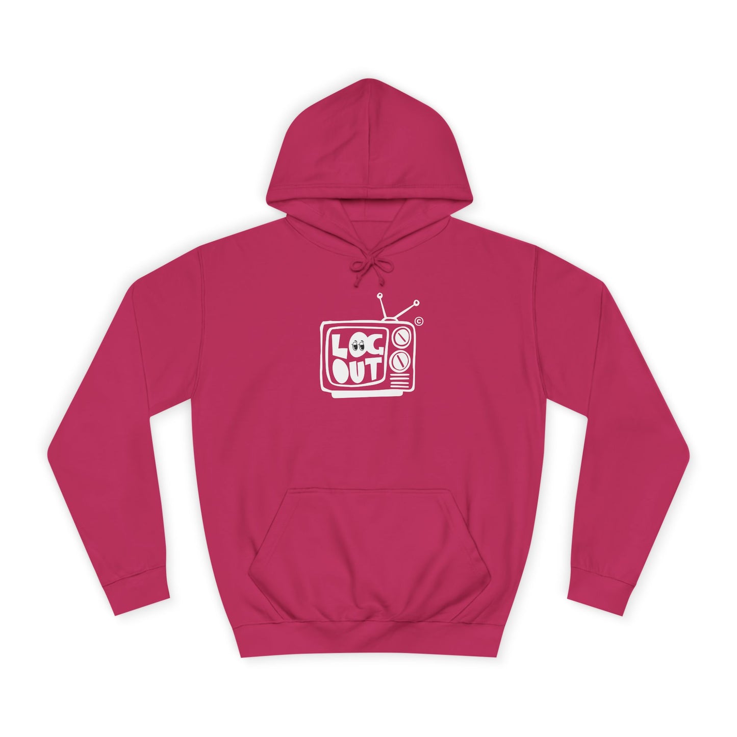 Unisex LOG OUT Hoodie, Cozy Wear, Casual Style, Gift, Trendy Spirit, Everyday Comfort