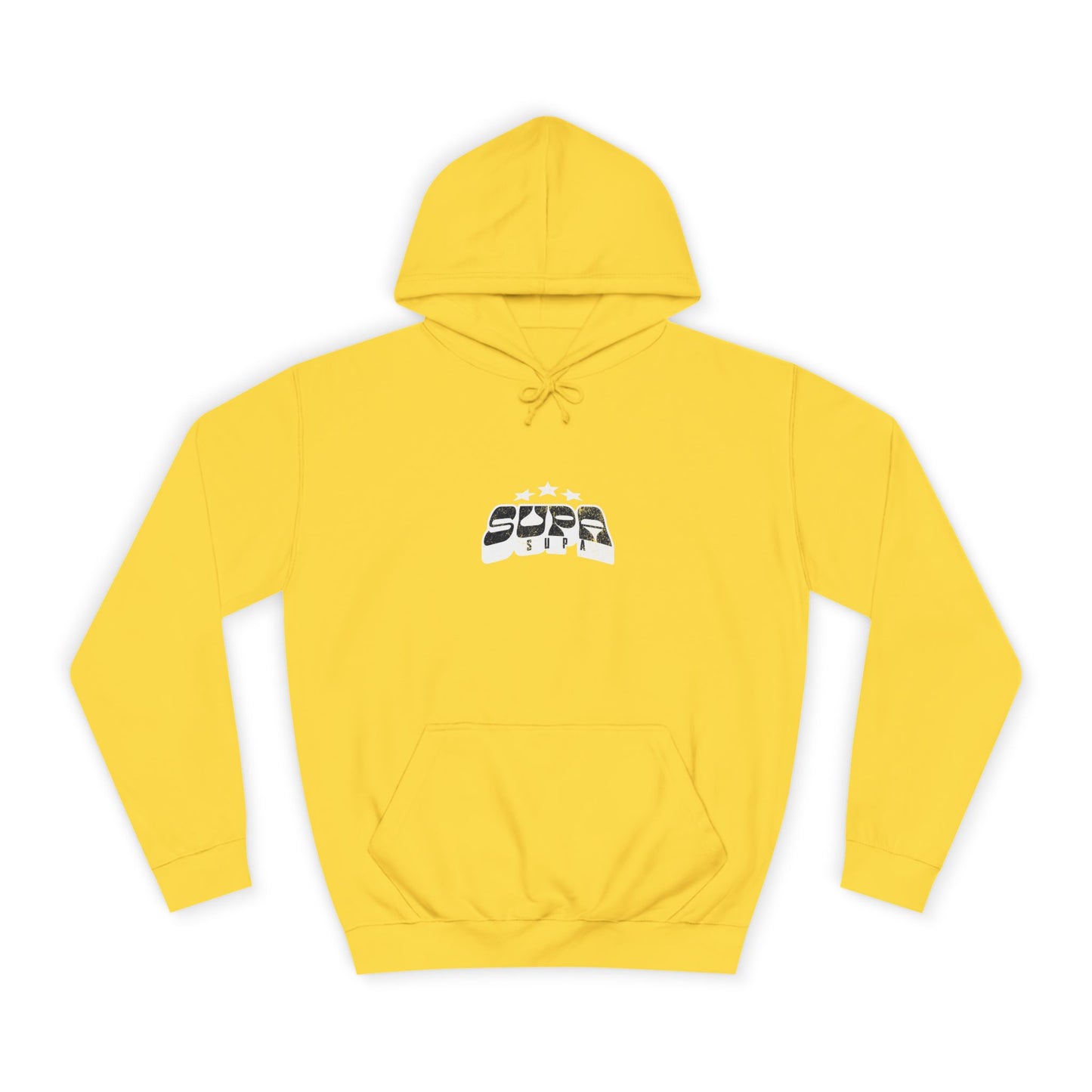 Unisex Hoodie with Bold SUPA Graphic, Casual Wear, Custom Apparel, Gift, Street Style, Everyday Comfort