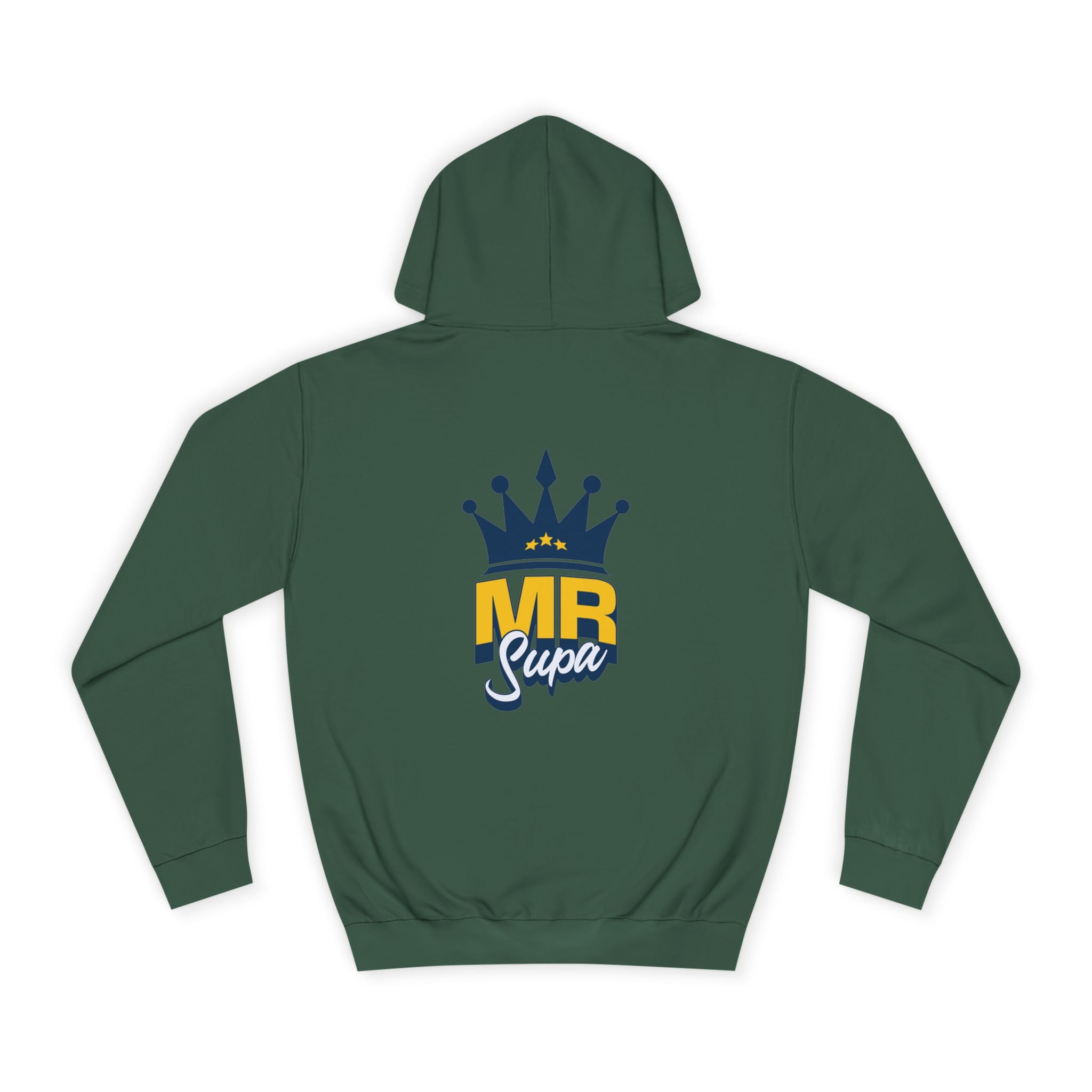 Crowned Unisex Mr Supa Hoodie - Stylish, Comfortable, Perfect for Any One, Athletes, Trendy Gift, Events, Everyday Wear