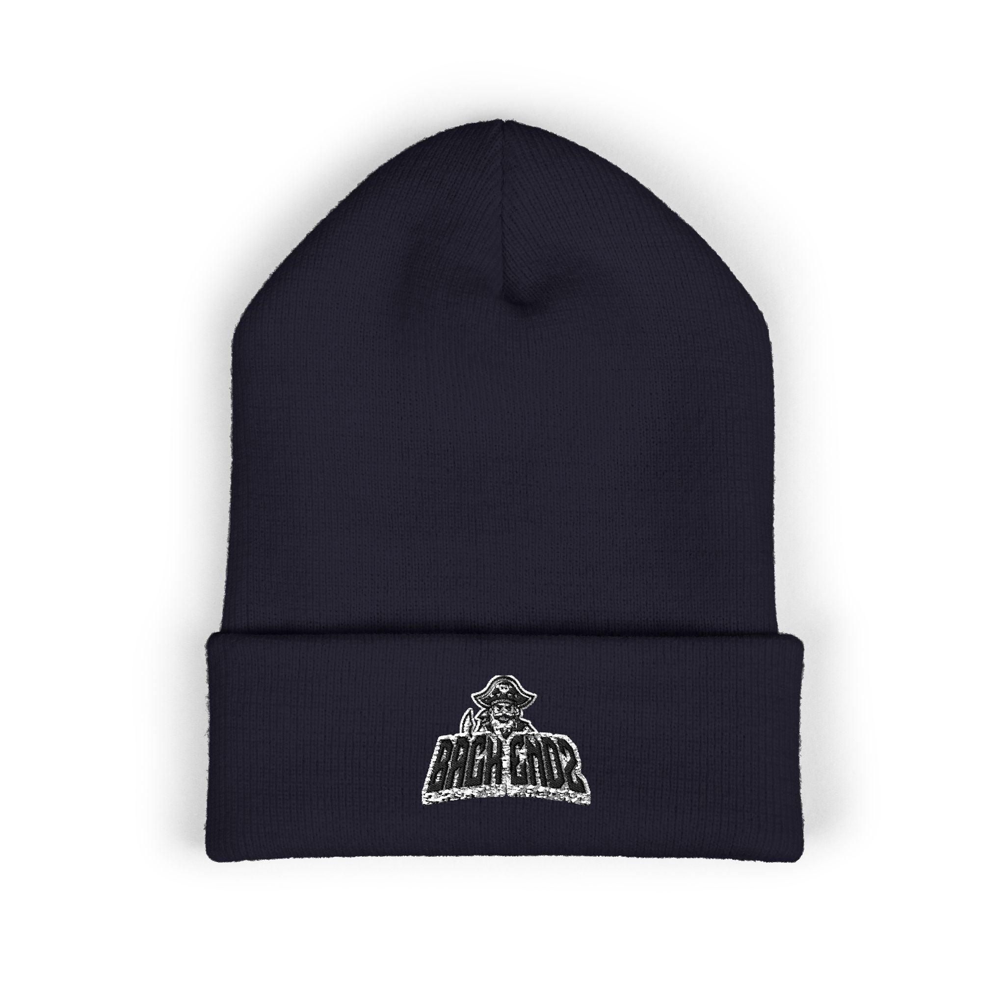 Embroidered 'Back Endz' Classic Cuffed Beanie — Cozy Streetwear Winter Hat