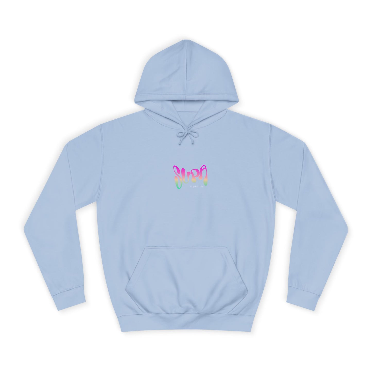 Colorful Unisex Supa Hoodie, Stylish Sweatshirt, Cozy Apparel, Gift, Trendy wear, Motivational Fashion