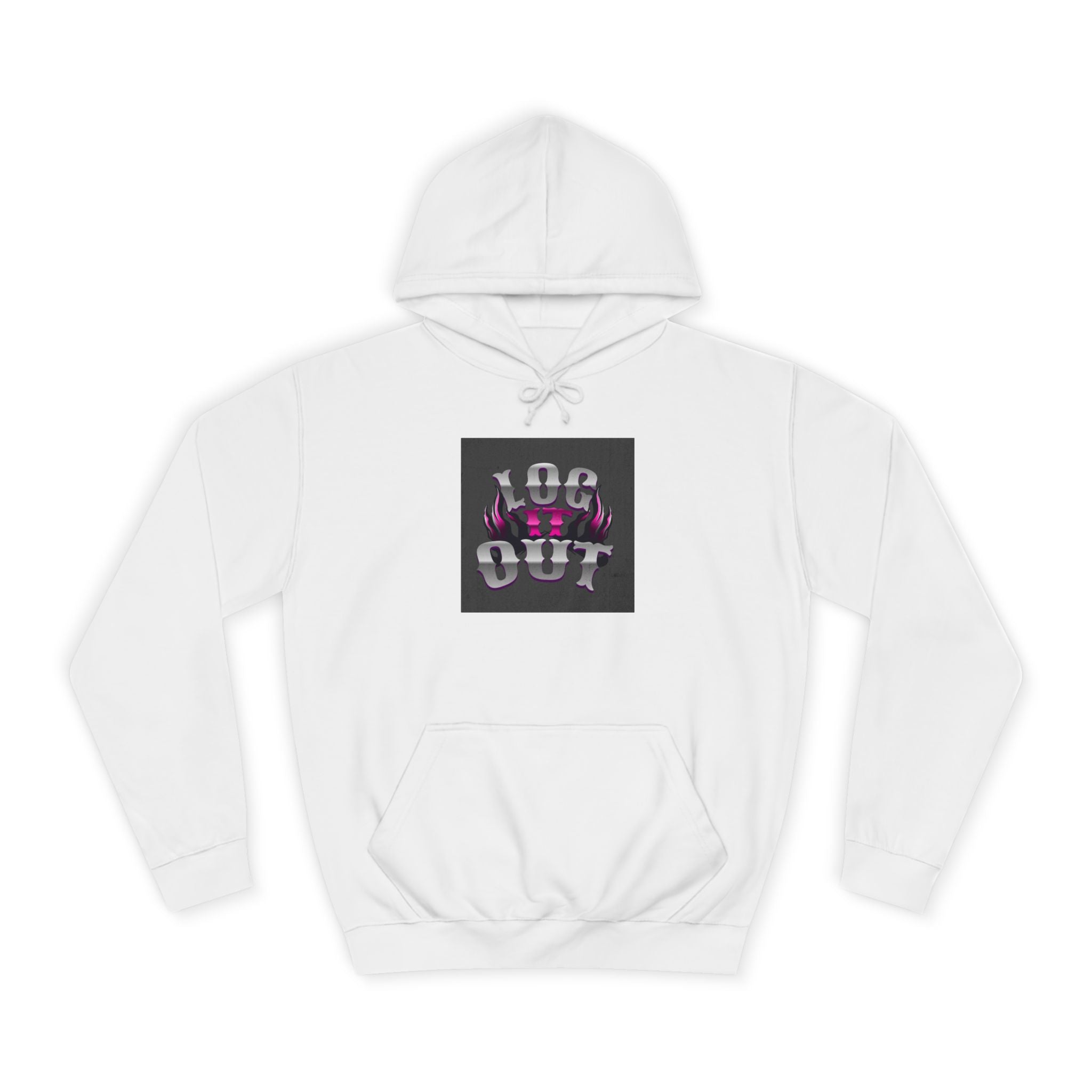 Cool Unisex Log it out Hoodie, Perfect for Any one, Trendy Custom Apparel, Casual Wear, Gift, Streetwear Style