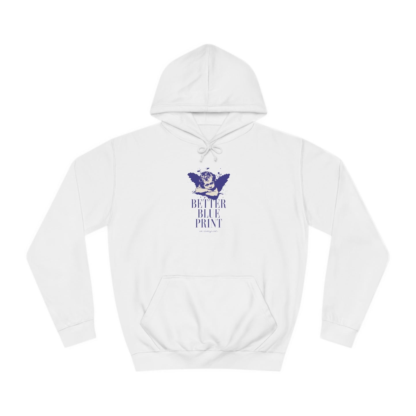 Unisex Better Blue Print Hoodie