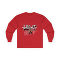 Log It In Long Sleeve Tee — Graffiti Drip Streetwear Top