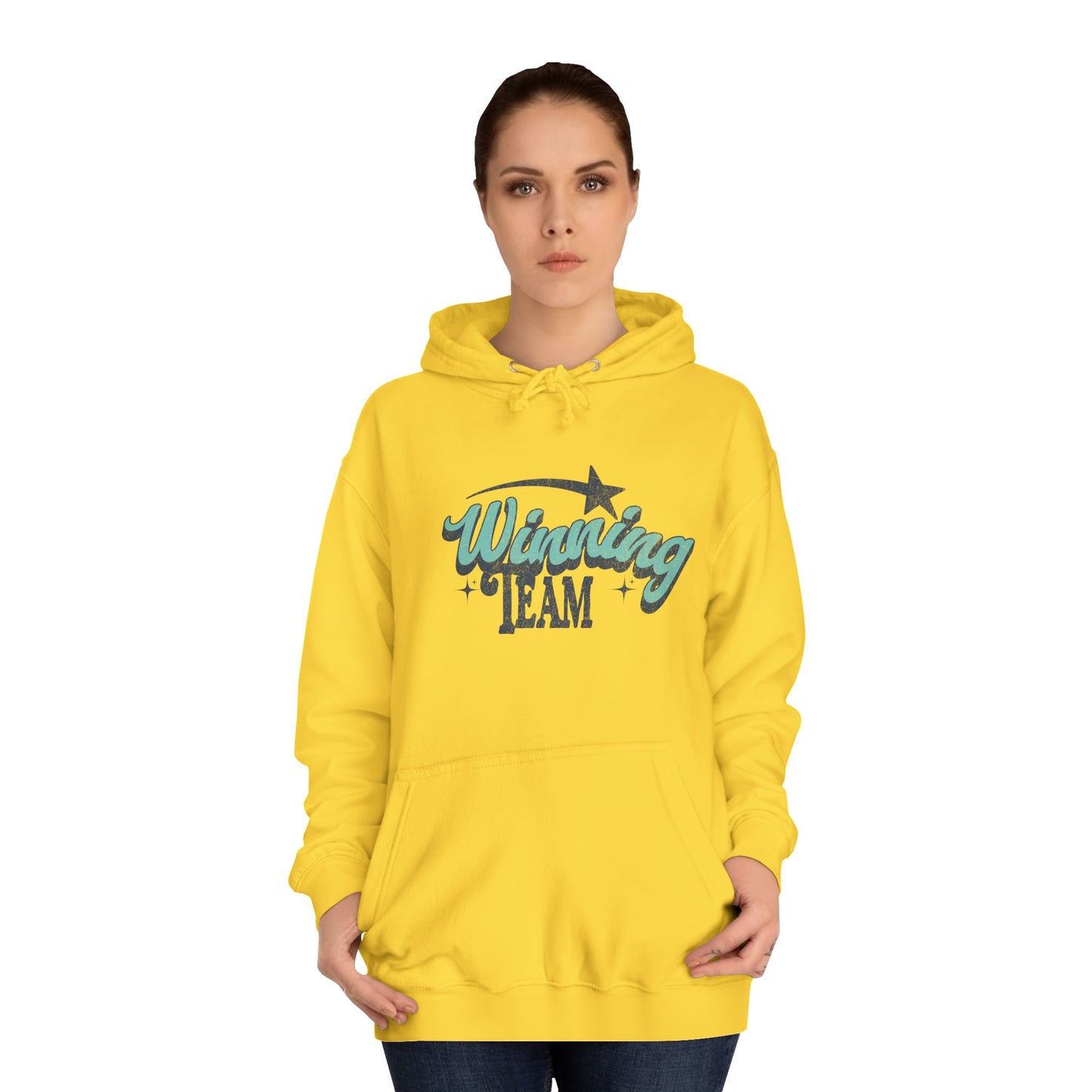 Winning Team Unisex Hoodie - Cozy Spirit Wear for Anybody