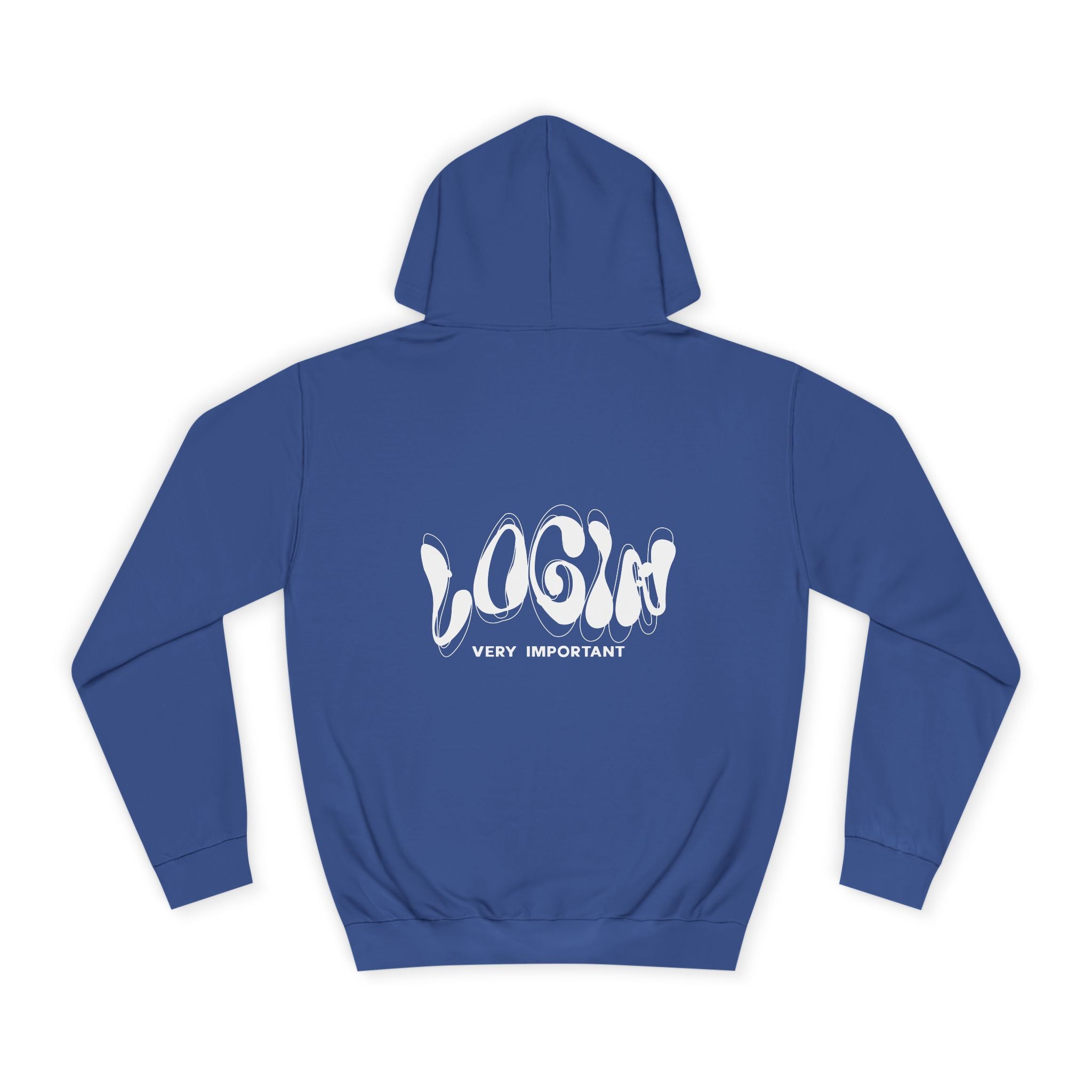 Cool College Unisex Hoodie - LOGIN, Apparel, Funny Hoodie, Gift, Cozy Wear,Trendy Fashion