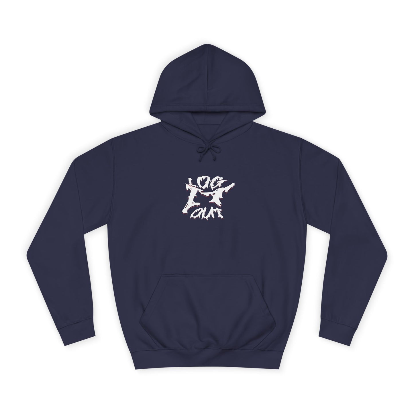 Unisex Log it out Hoodie - Trendy Graphic Sweatshirt, Perfect for Life, Great Gift for Graduation,