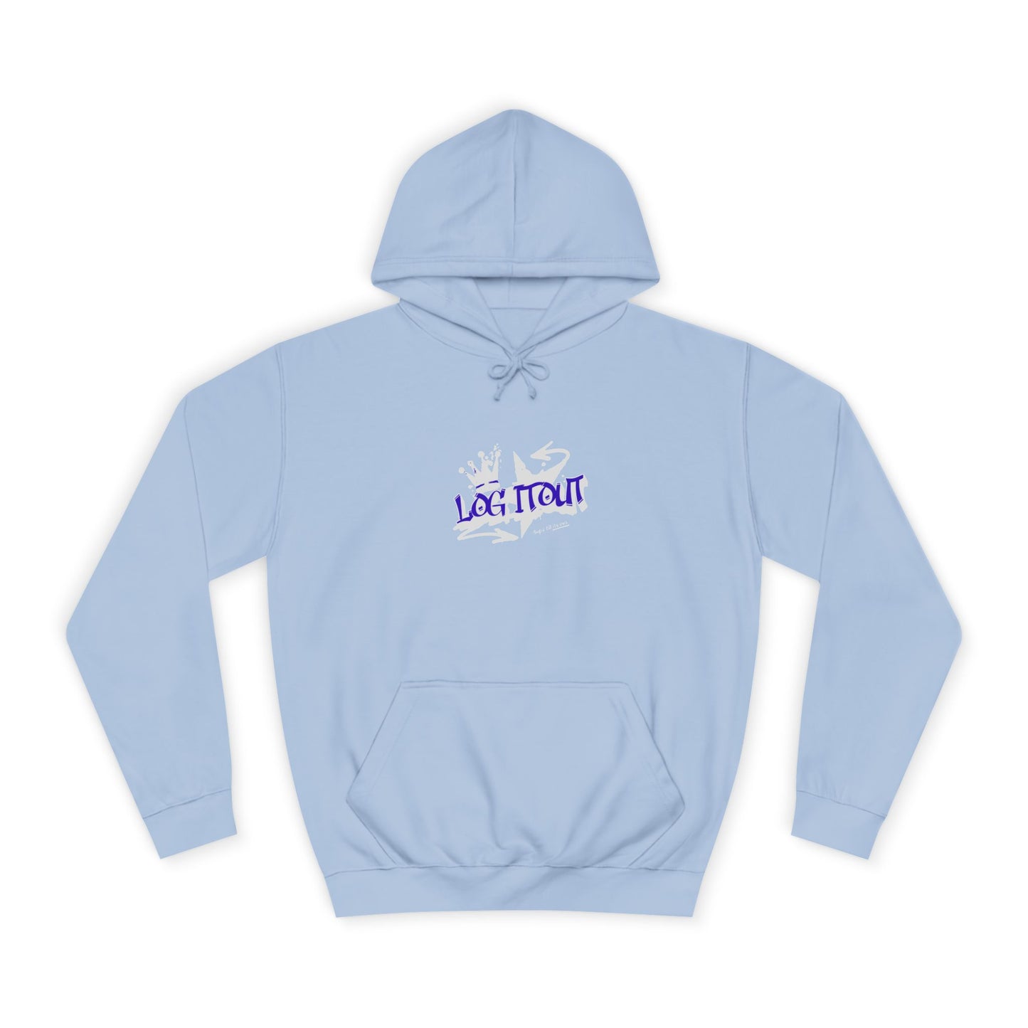 Casual Log it in Hoodie, Unisex Apparel, Trendy Wear, Cozy Street Style, Ideal Gift, Comfortable Fashion