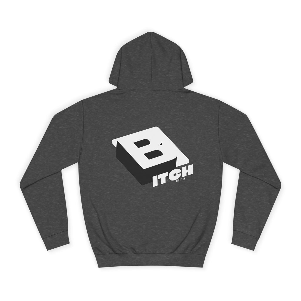 Unisex Hoodie with Bold Logo Design