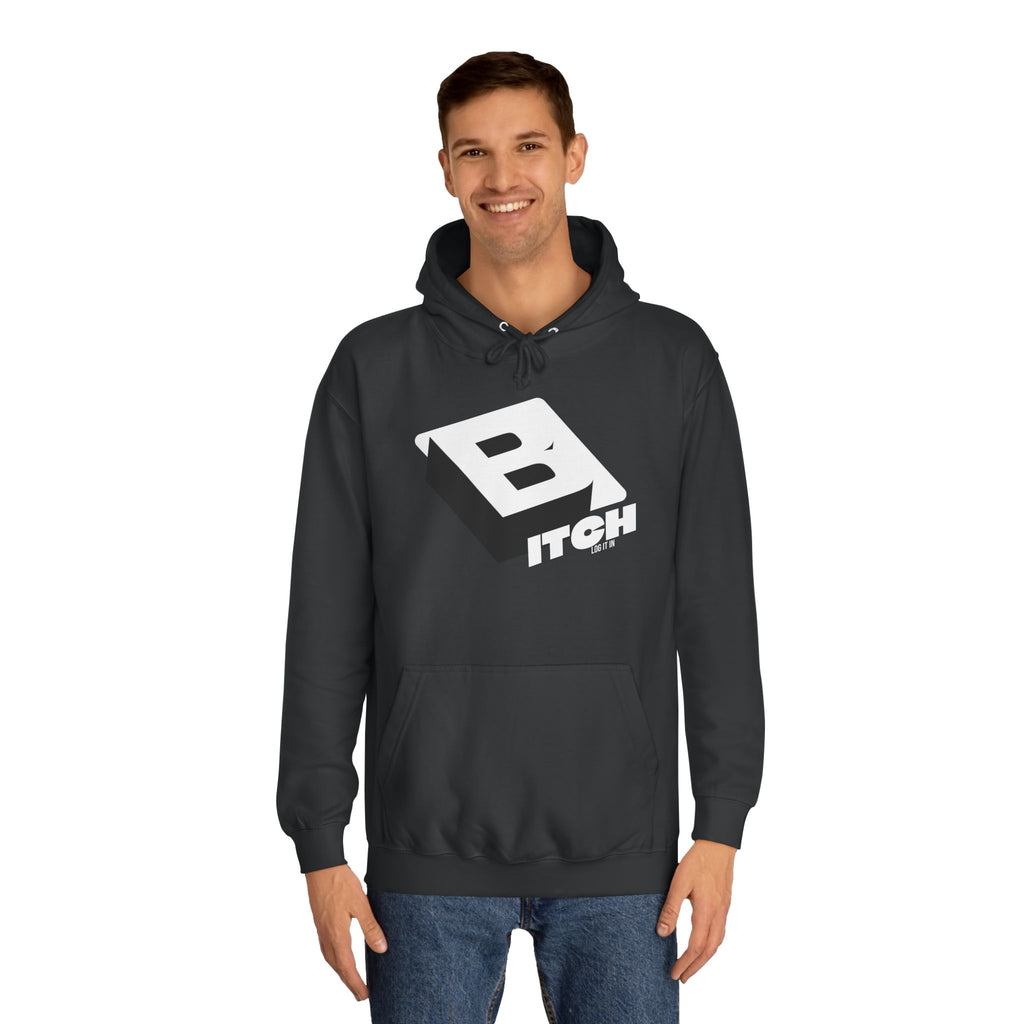 Unisex Hoodie with Bold Logo Design