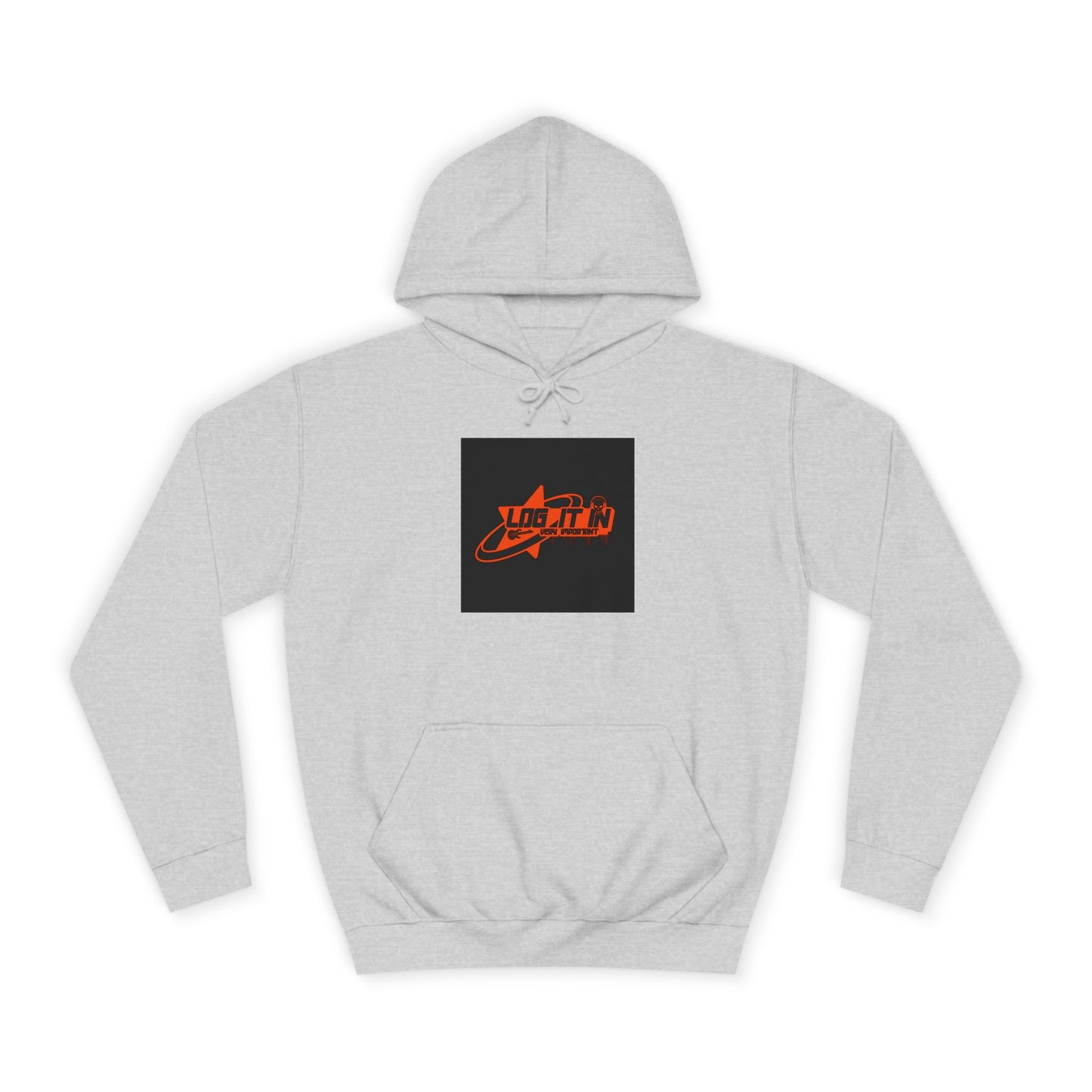 Unisex Log it in Hoodie with Vibrant Retro Design – Perfect for Life, Events, Gift, Relaxed Style, Holiday Wear
