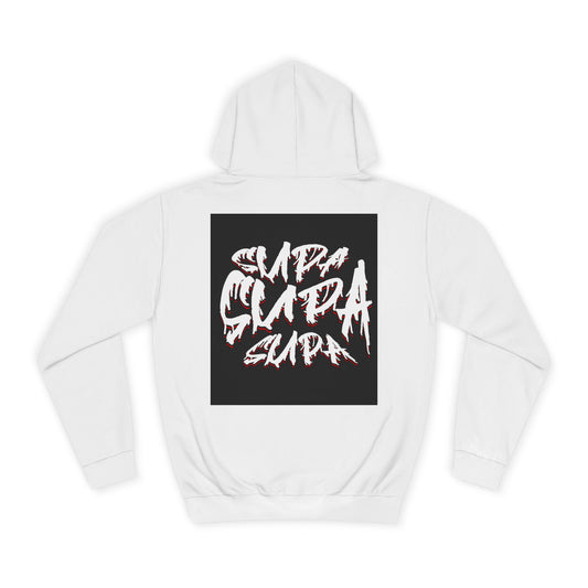 Trendy Unisex Supa Hoodie, Casual Sweatshirt,Gift, Streetwear Fashion, Cozy Everyday Wear