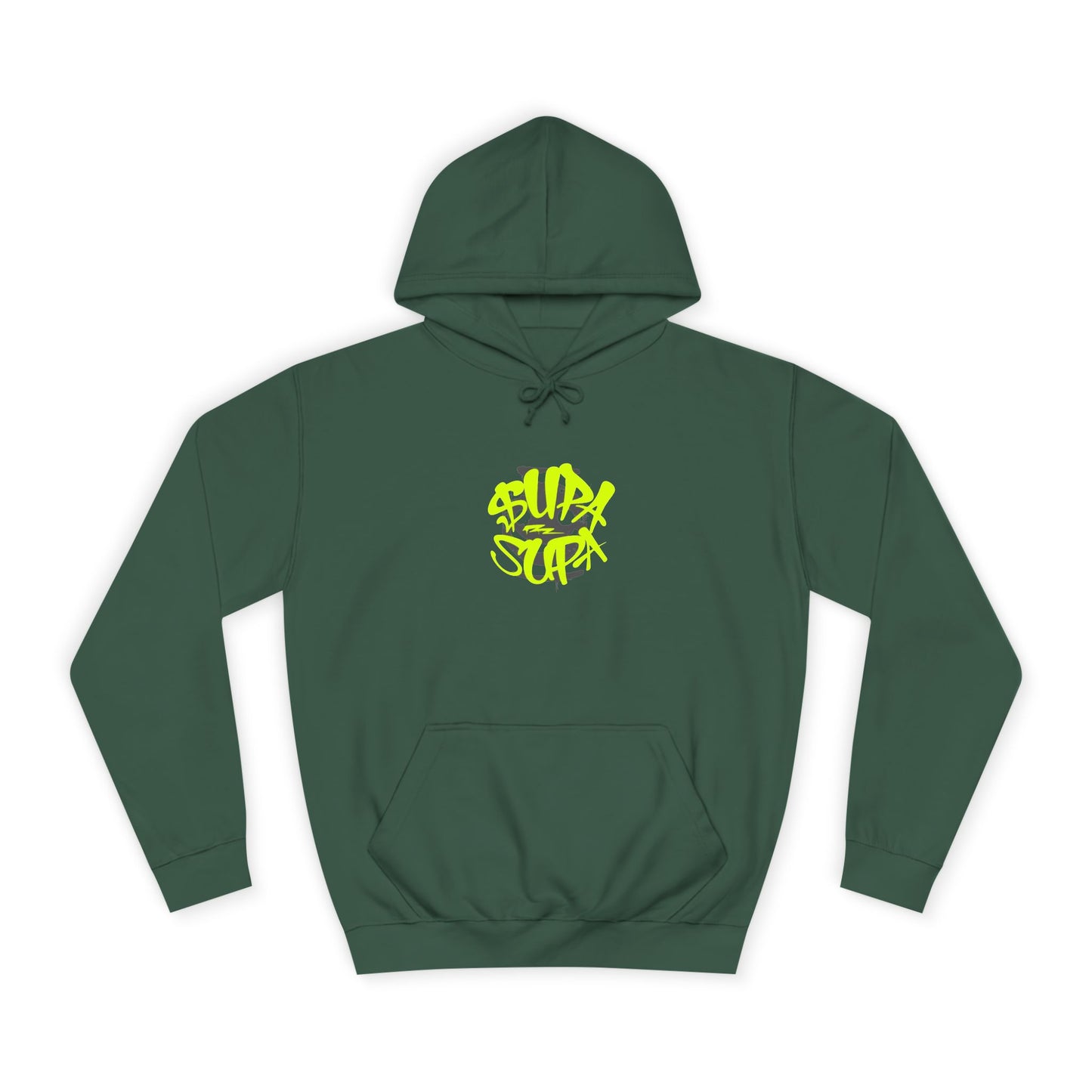 Trendy Unisex Supa Supa Hoodie, Casual Streetwear, Gift for Any one, Urban Fashion, Bright Graphic Design