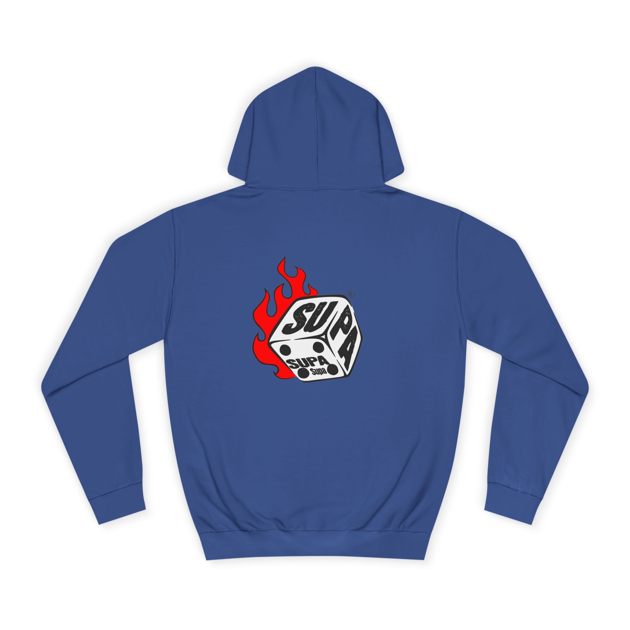 Cool Fire Graphic Unisex SUPA Hoodie, Apparel, Streetwear, Casual Wear, Unique Hooded Sweatshirt