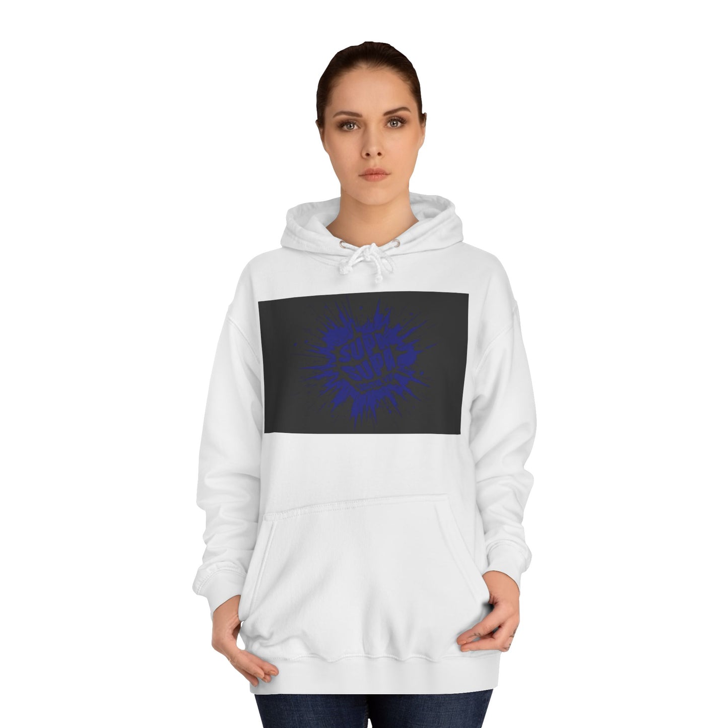 Unisex Supa Supa Hoodie with Bold Graphic Design, Comfortable Casual Wear, Ideal for Everyday, Perfect for Gifting, Spring and Fall Fashion