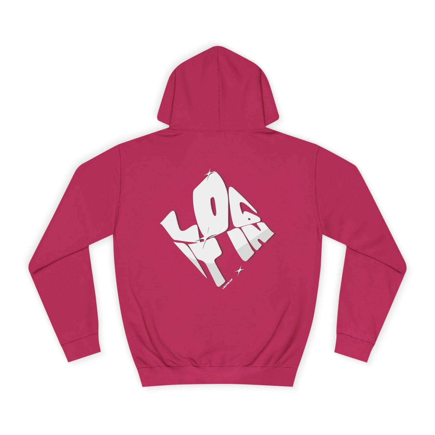 Stylish Unisex Log it in Hoodie - Trendy Wear, Comfortable Everyday Style, Perfect Gift, Graduation, Casual Outings