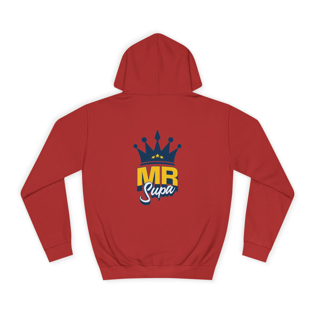 Crowned Unisex Mr Supa Hoodie - Stylish, Comfortable, Perfect for Any One, Athletes, Trendy Gift, Events, Everyday Wear