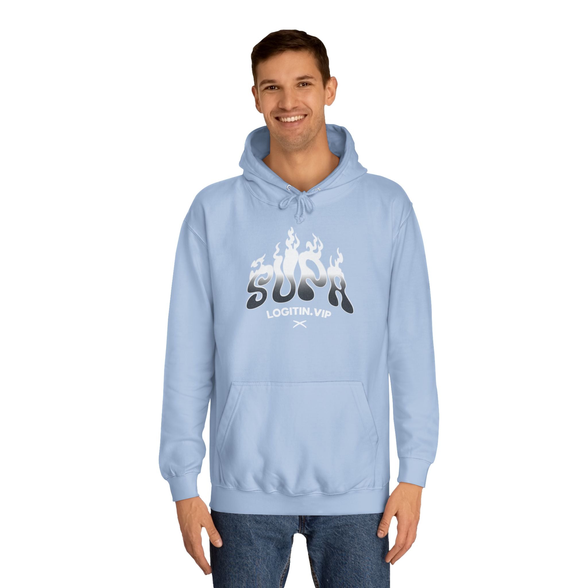 Trendy Unisex Hoodie - SOFT Graphic Design