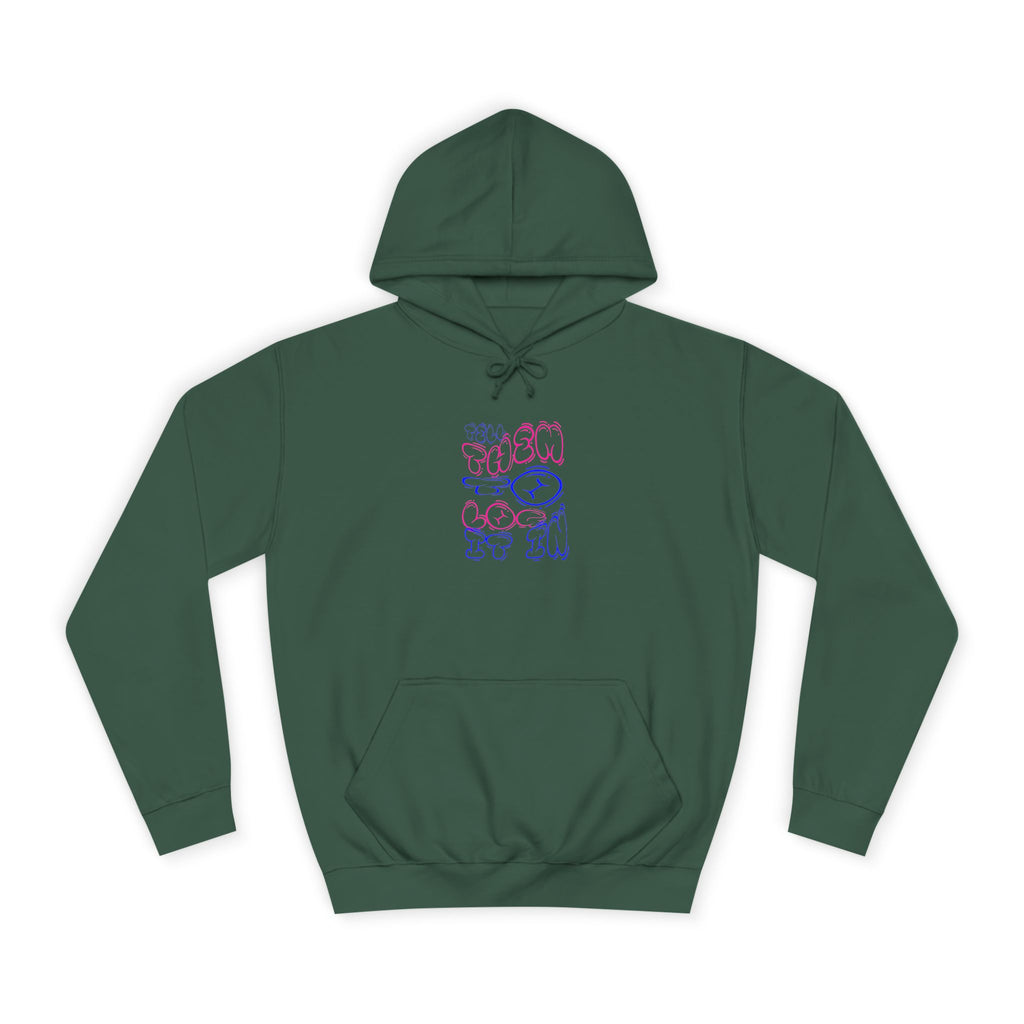 Chill Vibes Log it in Hoodie | Cozy Unisex Sweatshirt, Gifts for Graduates, Apparel, Everyday Comfort