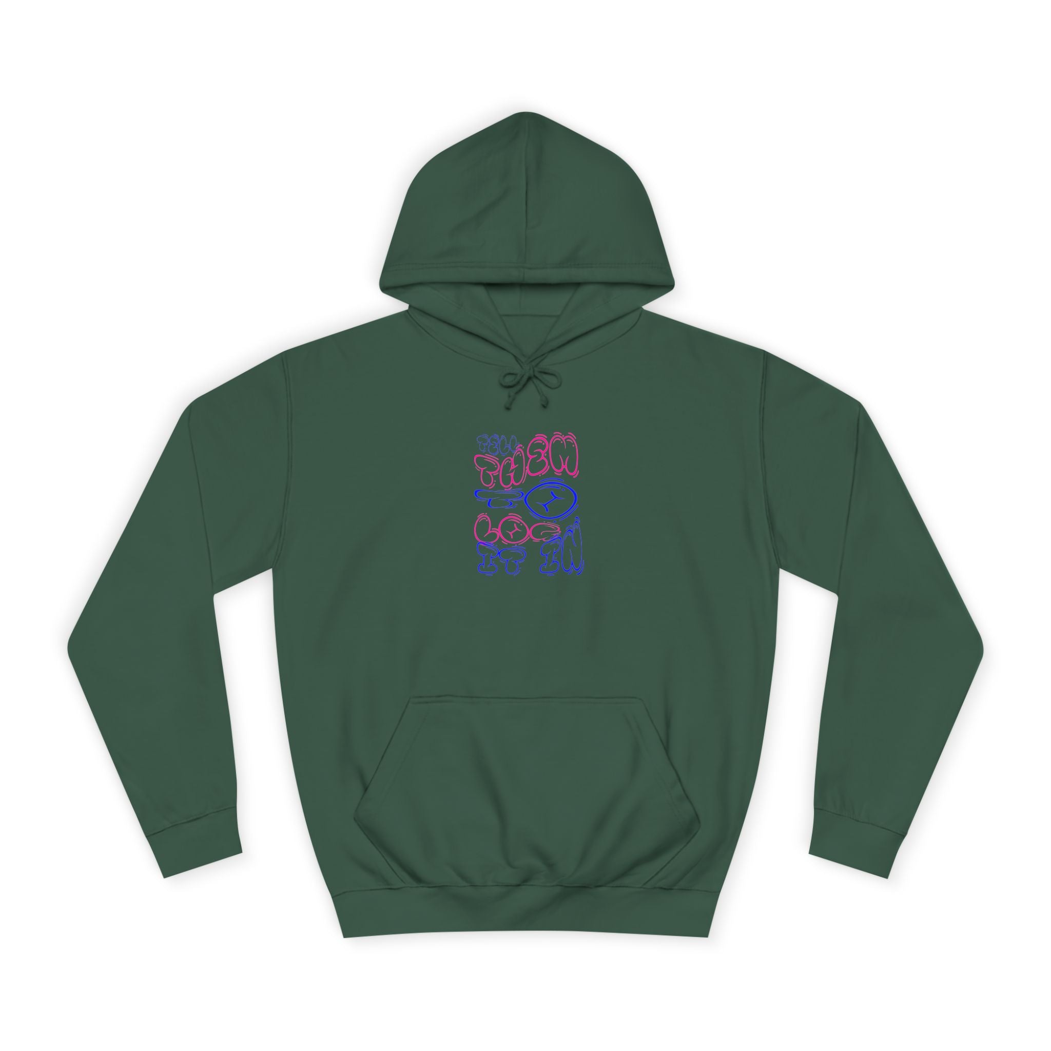Chill Vibes Log it in Hoodie | Cozy Unisex Sweatshirt, Gifts for Graduates, Apparel, Everyday Comfort