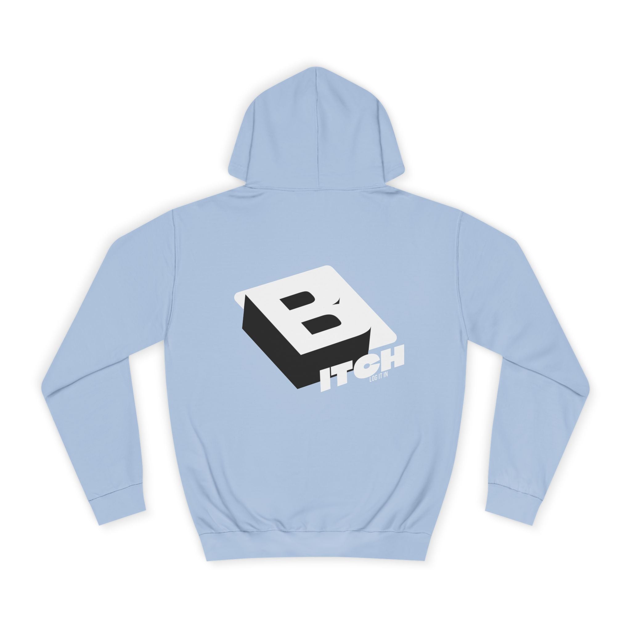 Unisex Hoodie with Bold Logo Design