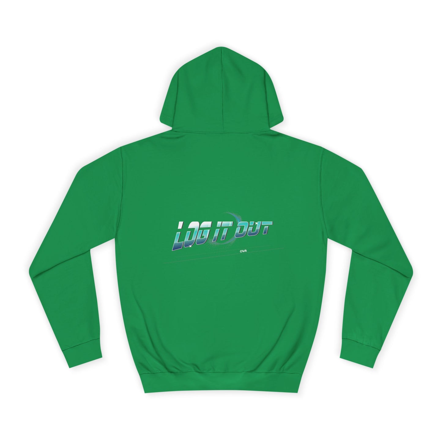Unisex 'log it out' Hoodie with Retro Style, Ideal for Everyday Wear, Perfect for trendy wear,Gift for Friends