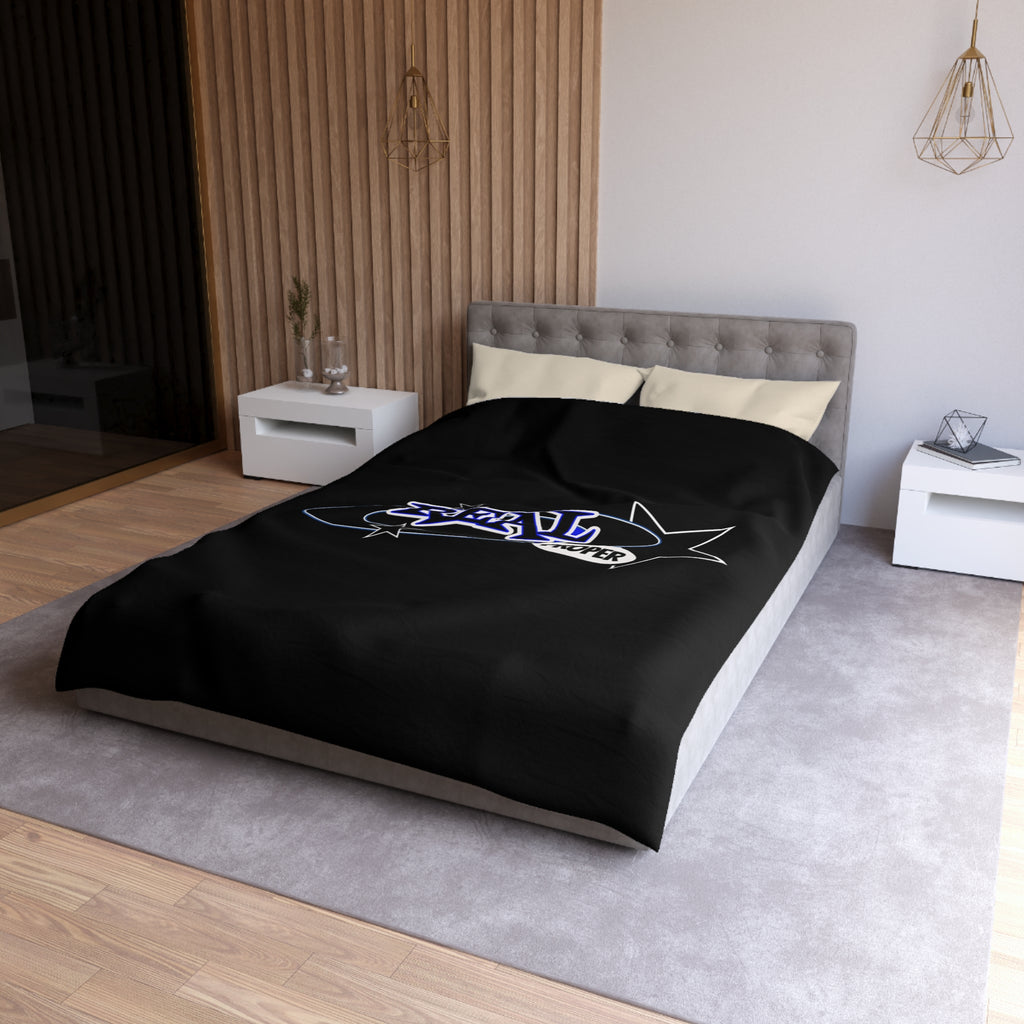 Duvet Cover — 'Real Proper' Retro Star Microfiber Bedding