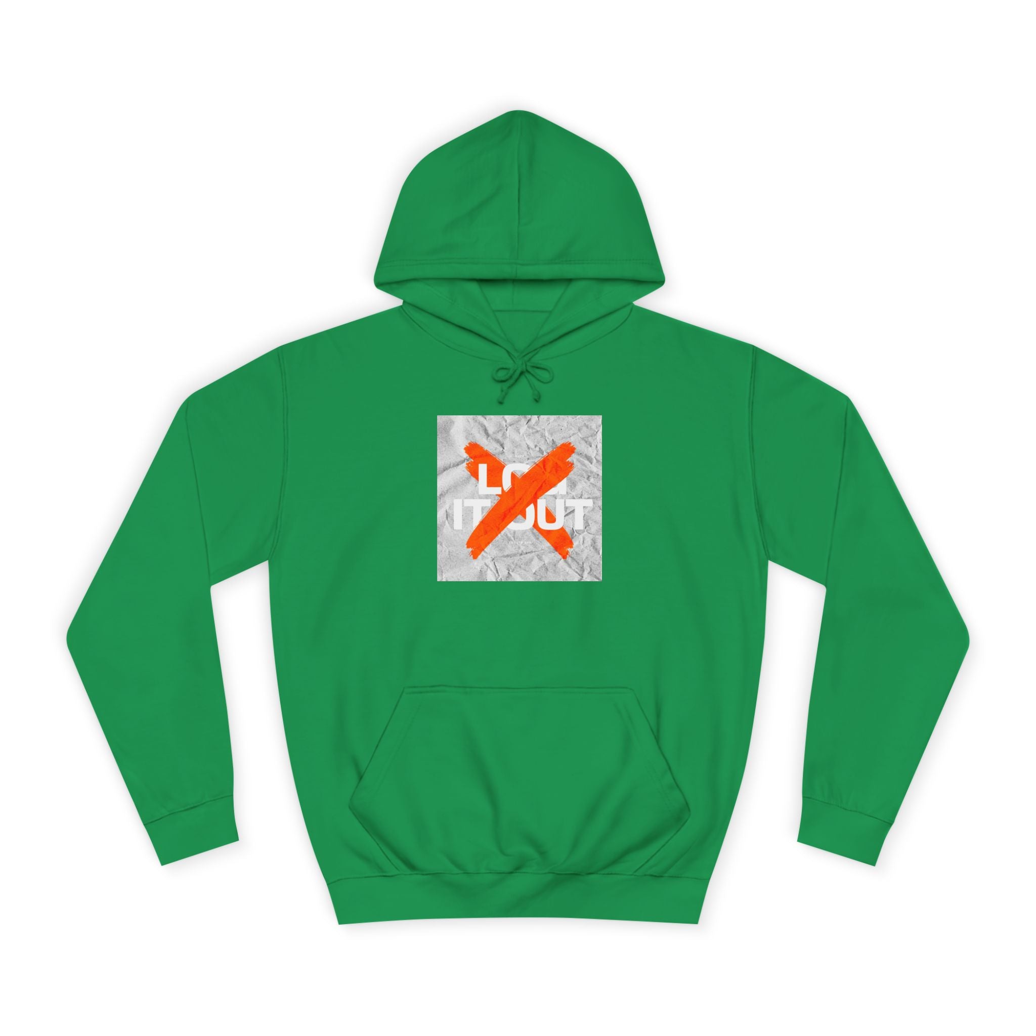 Trendy Unisex Hoodie - Stylish Graphic Sweatshirt, Casual Wear, Gifts, and Everyday Comfort - 'Log it Out' Design