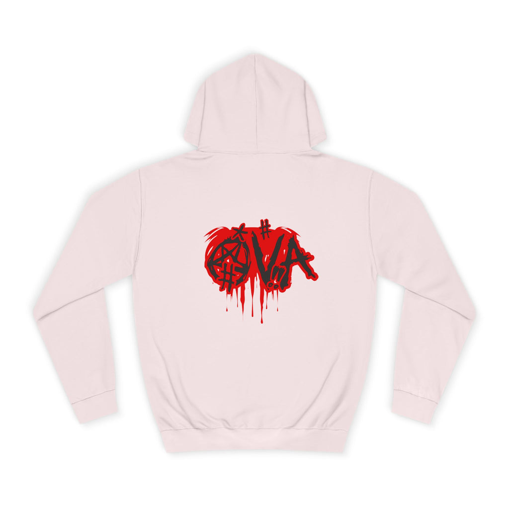 Edgy Unisex Hoodie with Graffiti-Style Print, Urban Streetwear, Apparel, Gift for any body, Casual Fashion