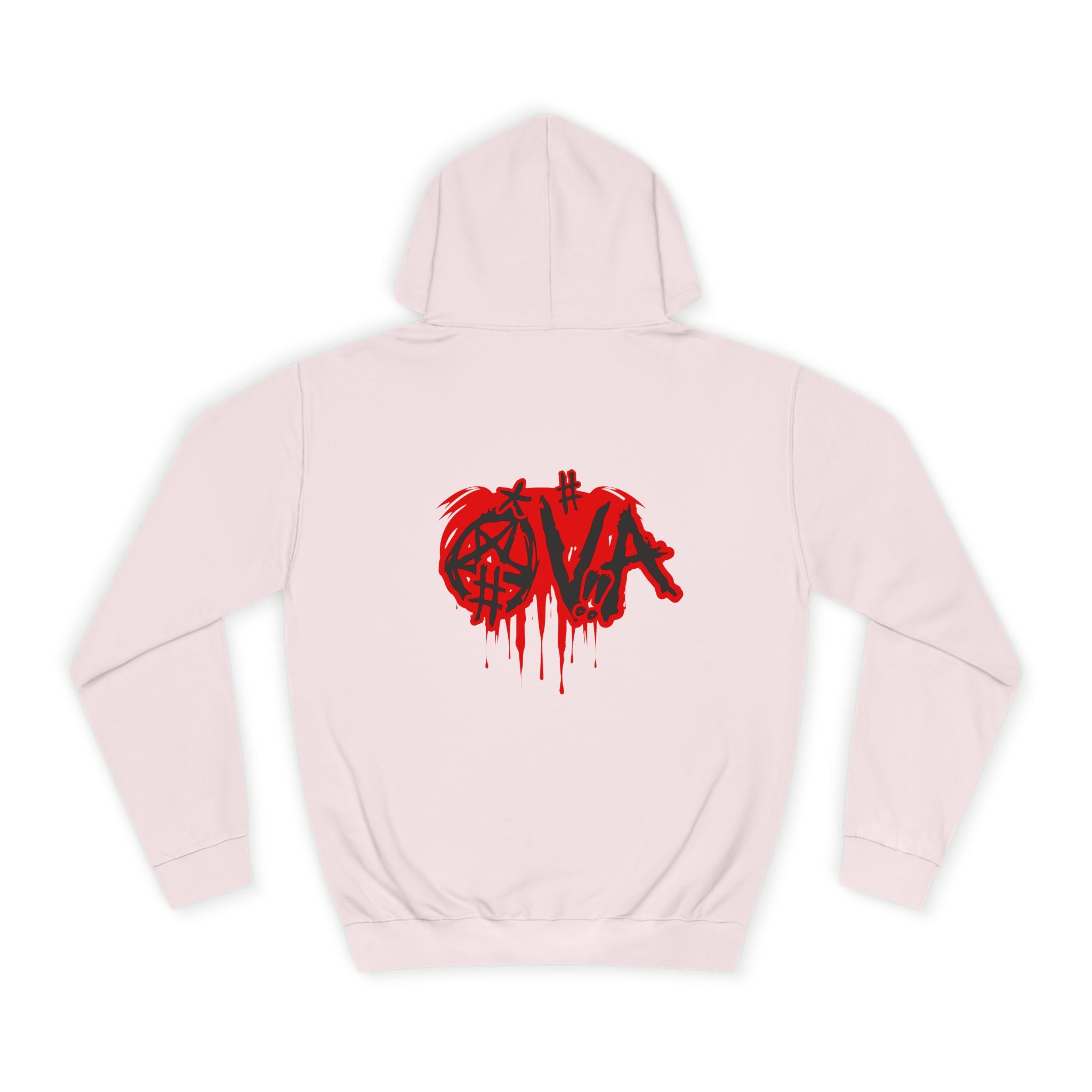 Edgy Unisex Hoodie with Graffiti-Style Print, Urban Streetwear, Apparel, Gift for any body, Casual Fashion