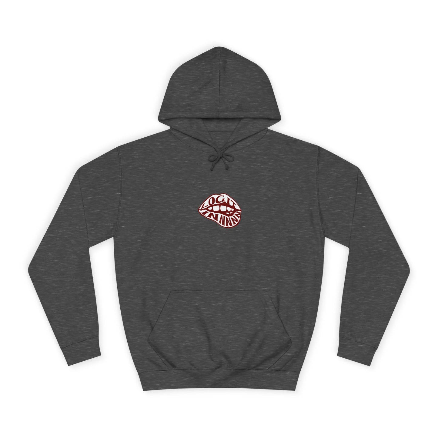 Trendy Unisex Hoodie with Bold Log it in Design, Stylish trendy Wear, Cozy Sweatshirt, Casual Outfit, Fun Gift