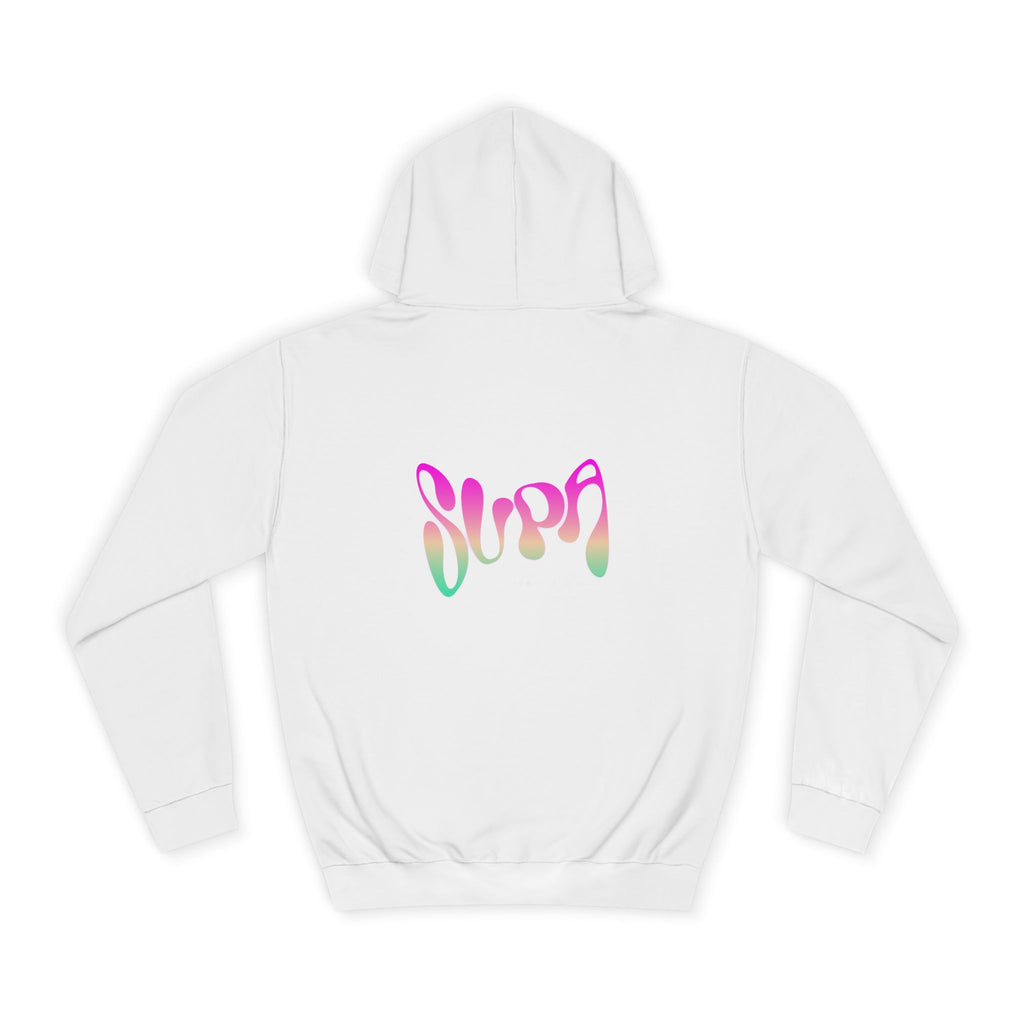 Colorful Unisex Supa Hoodie, Stylish Sweatshirt, Cozy Apparel, Gift, Trendy wear, Motivational Fashion