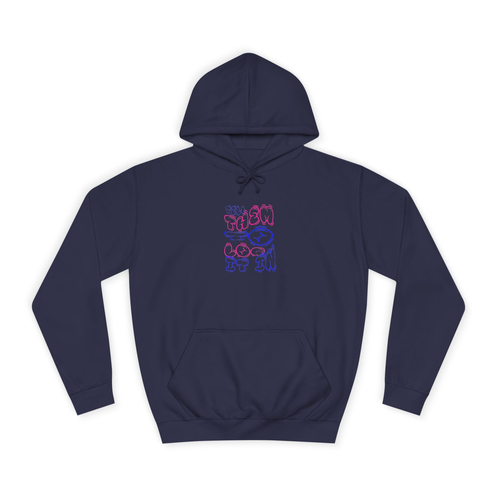 Chill Vibes Log it in Hoodie | Cozy Unisex Sweatshirt, Gifts for Graduates, Apparel, Everyday Comfort