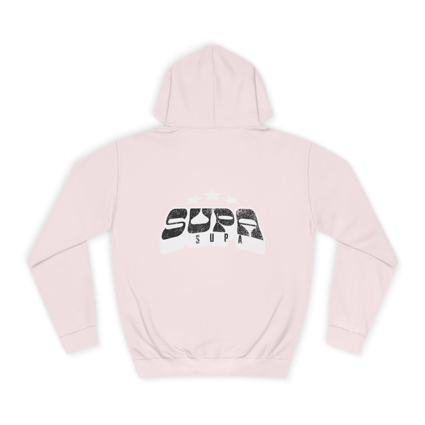 Unisex Hoodie with Bold SUPA Graphic, Casual Wear, Custom Apparel, Gift, Street Style, Everyday Comfort